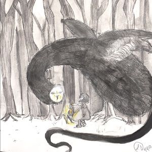 Watercolor hand drawn art work